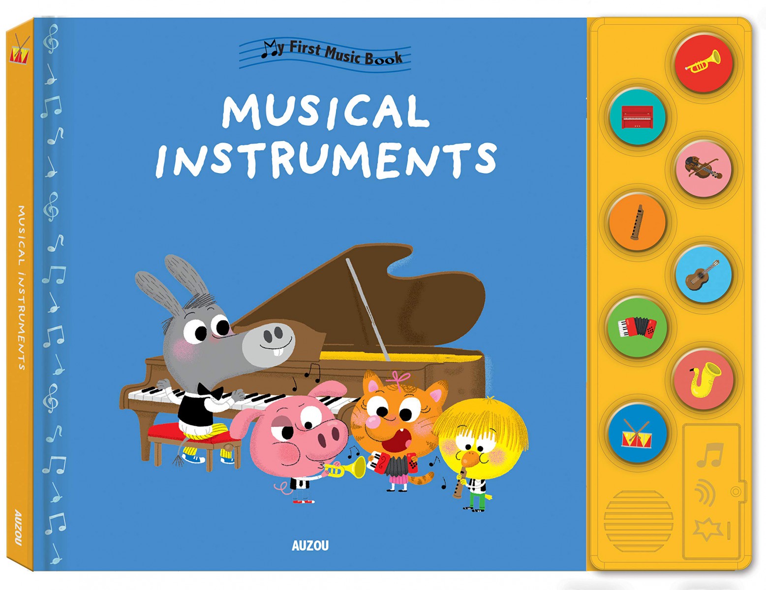Auzou Publishing My First Music Book: Musical Instruments