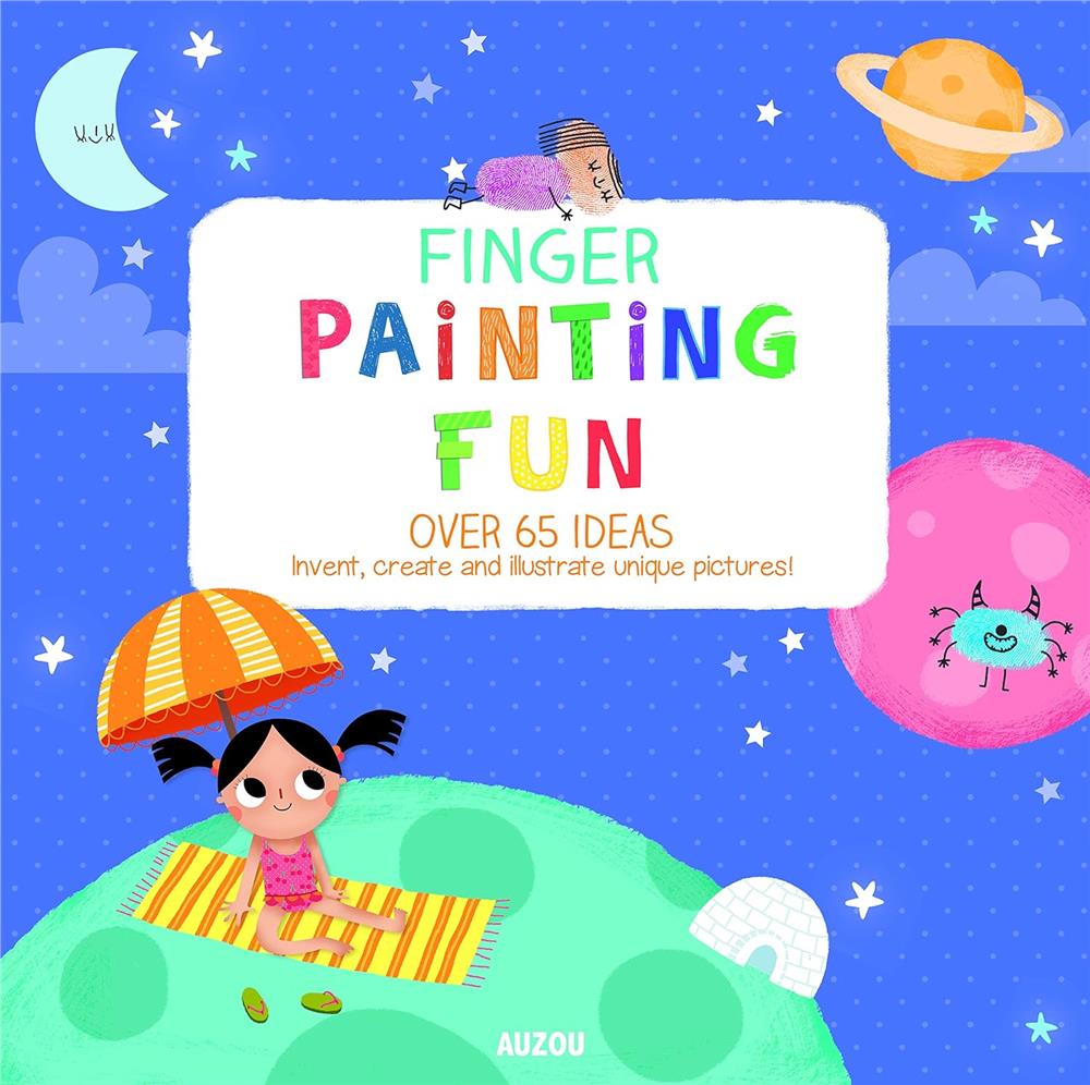 Auzou Publishing Finger Painting Fun