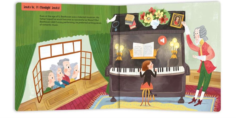 Auzou Publishing My Beethoven Music Book