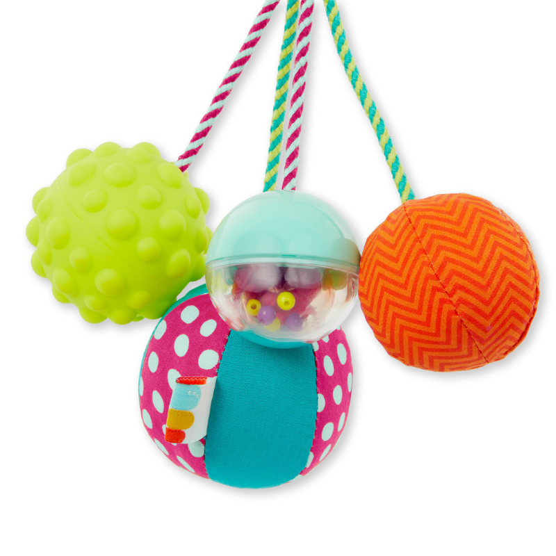 B.Toys Çıngıraklı Toplar // Sarı