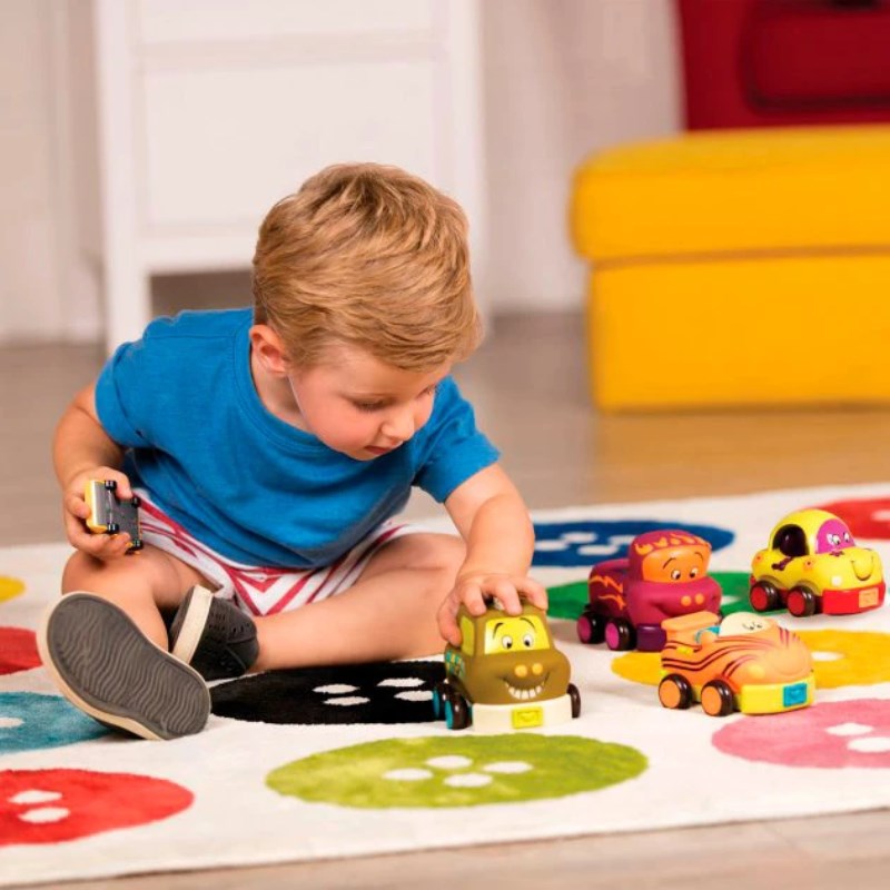 B.Toys 4'lü Araba Seti // Renkli