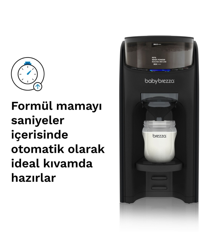 Baby Brezza Formula Pro Advanced Otomatik Bebek Maması Yapma Makinesi // Siyah