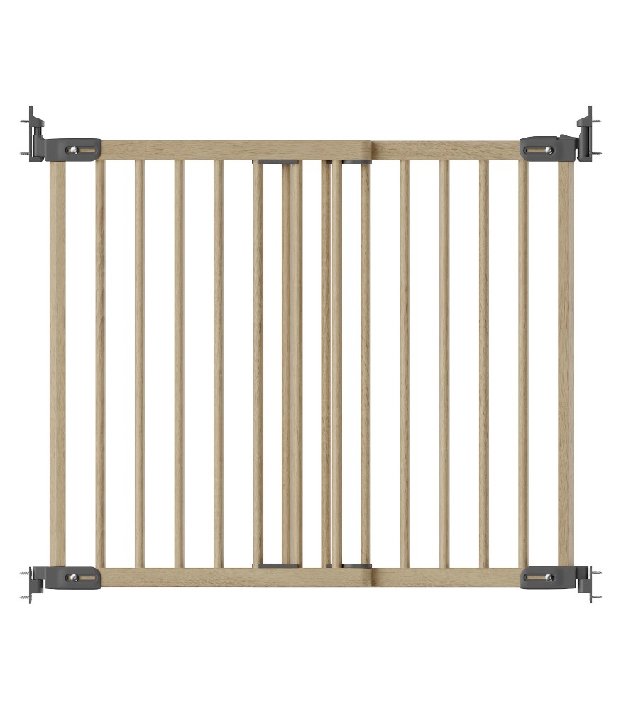 BabyDan Elin Deluxe Ahşap Çocuk Güvenlik Kapısı // Naturel