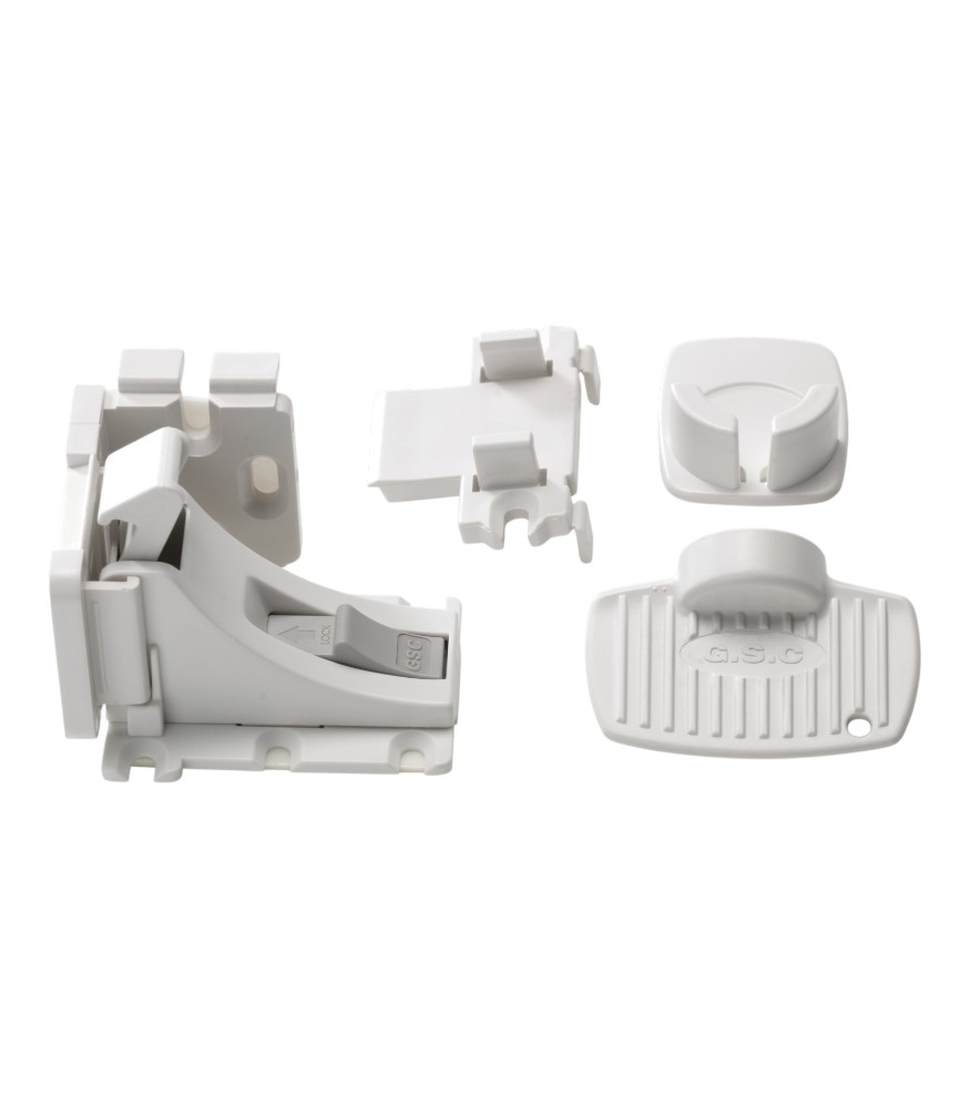 BabyDan Bebek ve &Ccedil;ocuklar İ&ccedil;in Mıknatıslı Dolap Kilidi // Beyaz