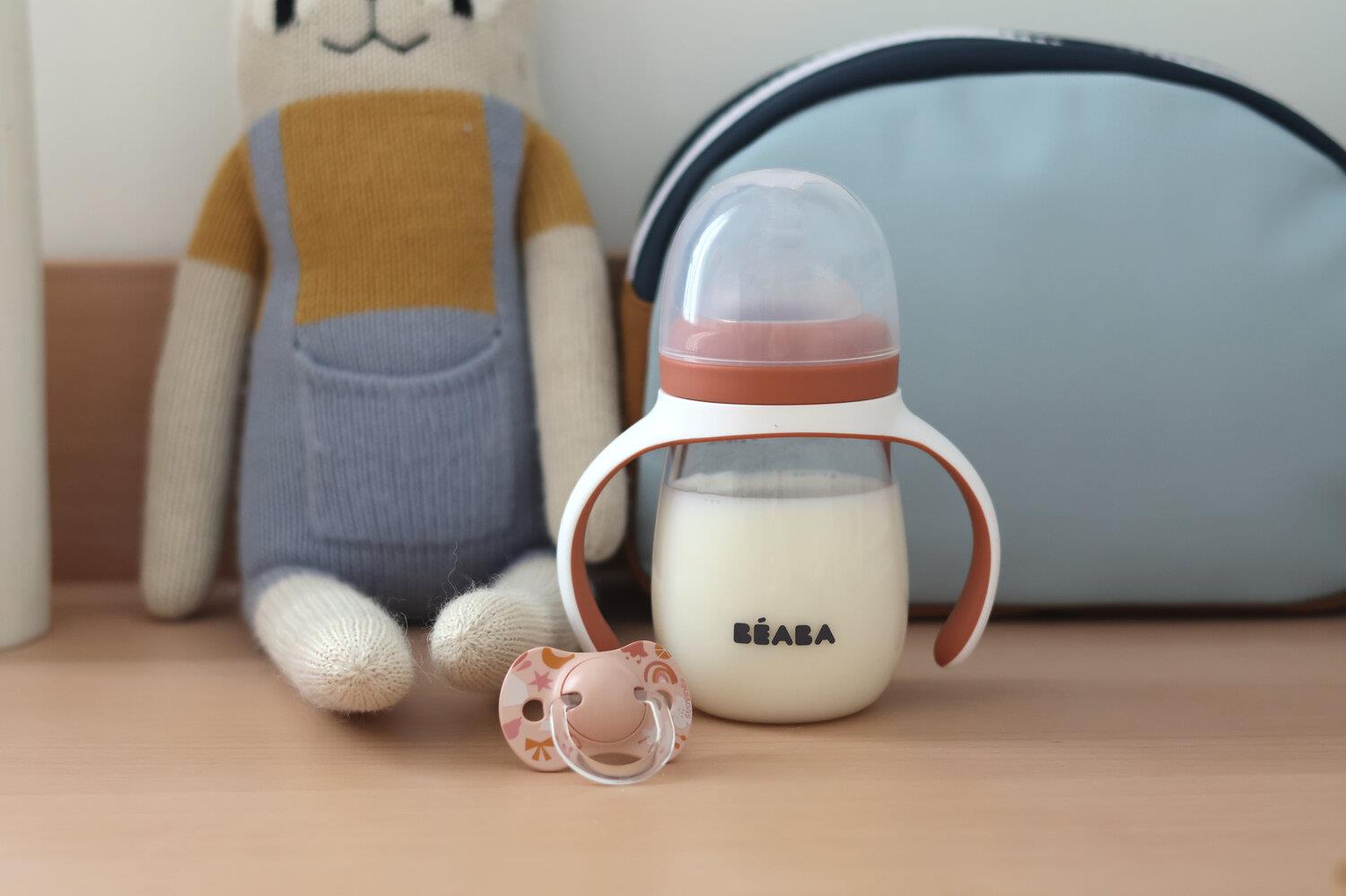 Beaba Tritan Biberon ve Suluk (210 ml) // Terracotta