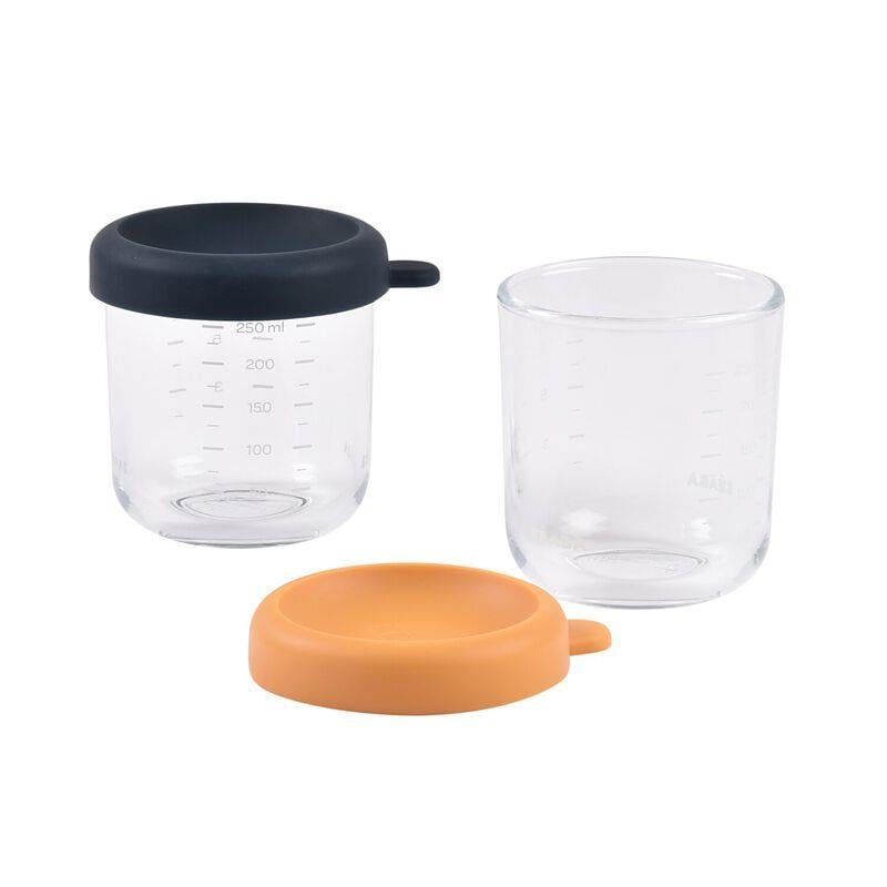 Beaba Bebek Cam Mama Kavanozu Seti (250 ml) //  Night Blue & Honey