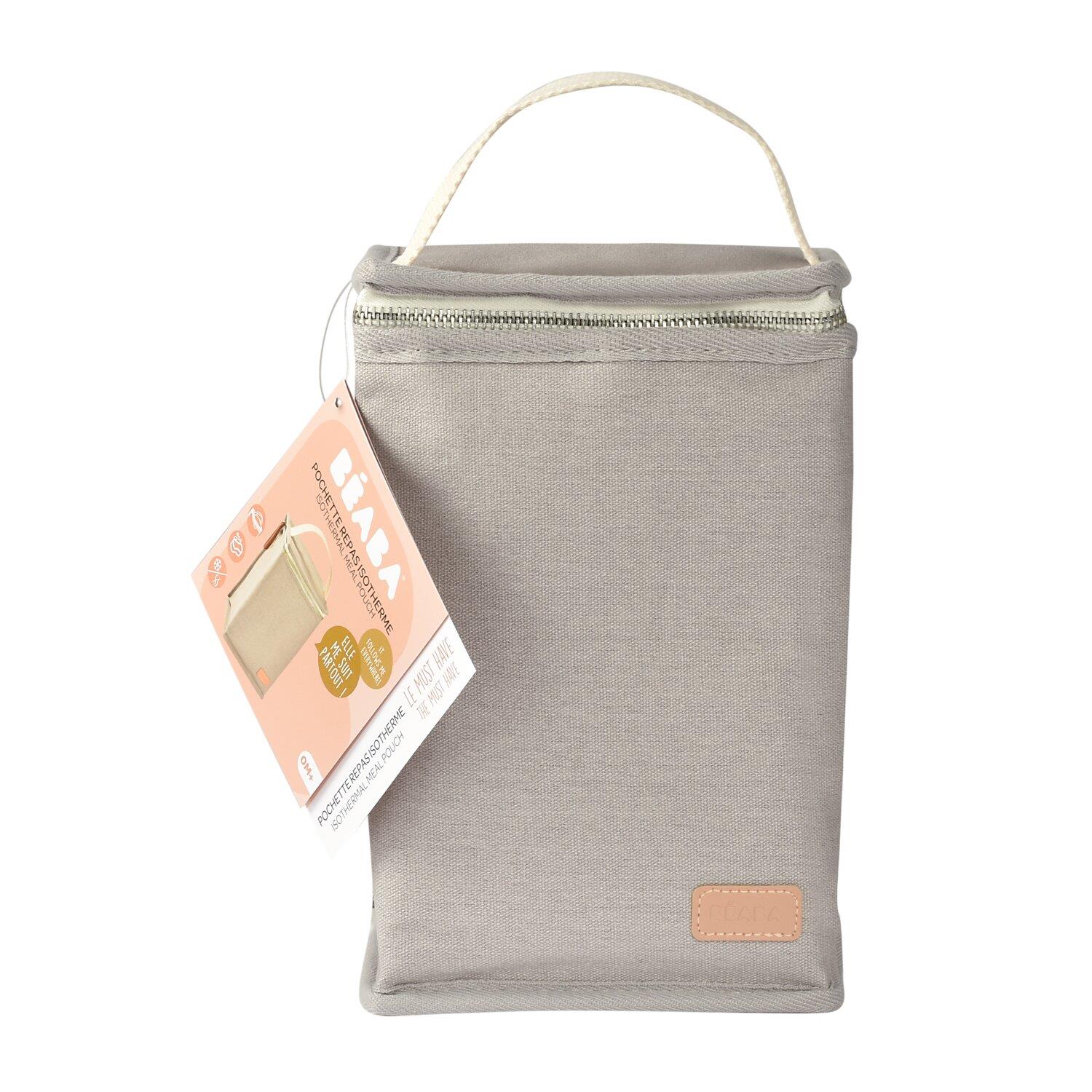 Beaba İzotermik Beslenme Çantası // Canvas - Pearl Grey