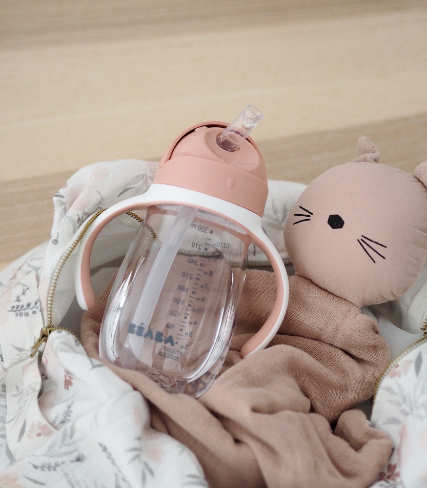 Beaba Pipetli Suluk (300 ml) // Old Pink