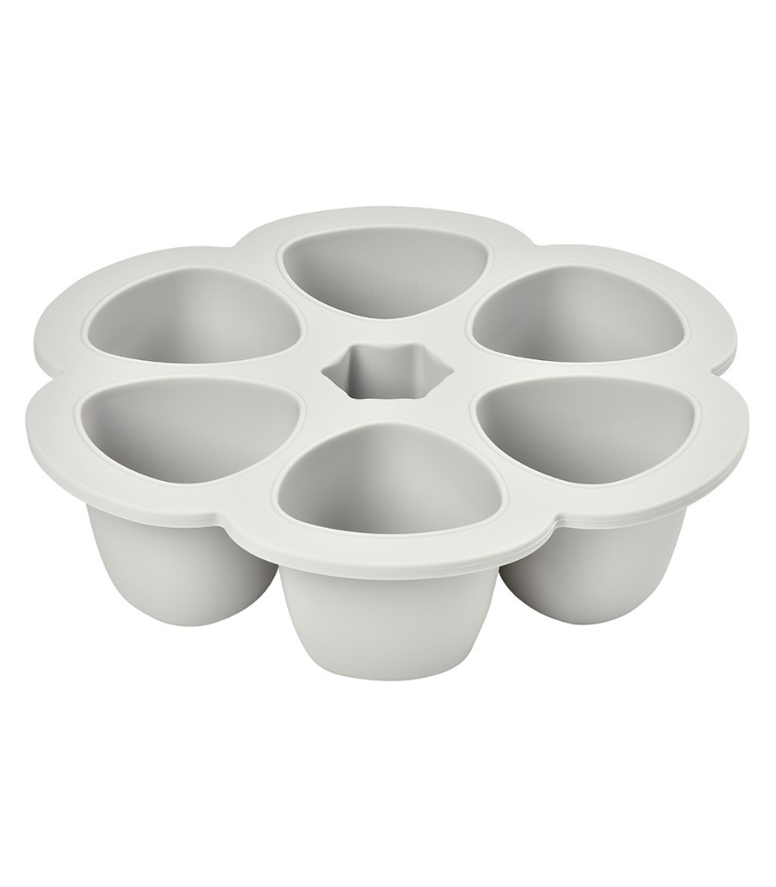 Beaba Silikon Bölmeli Saklama Kabı // Light Mist