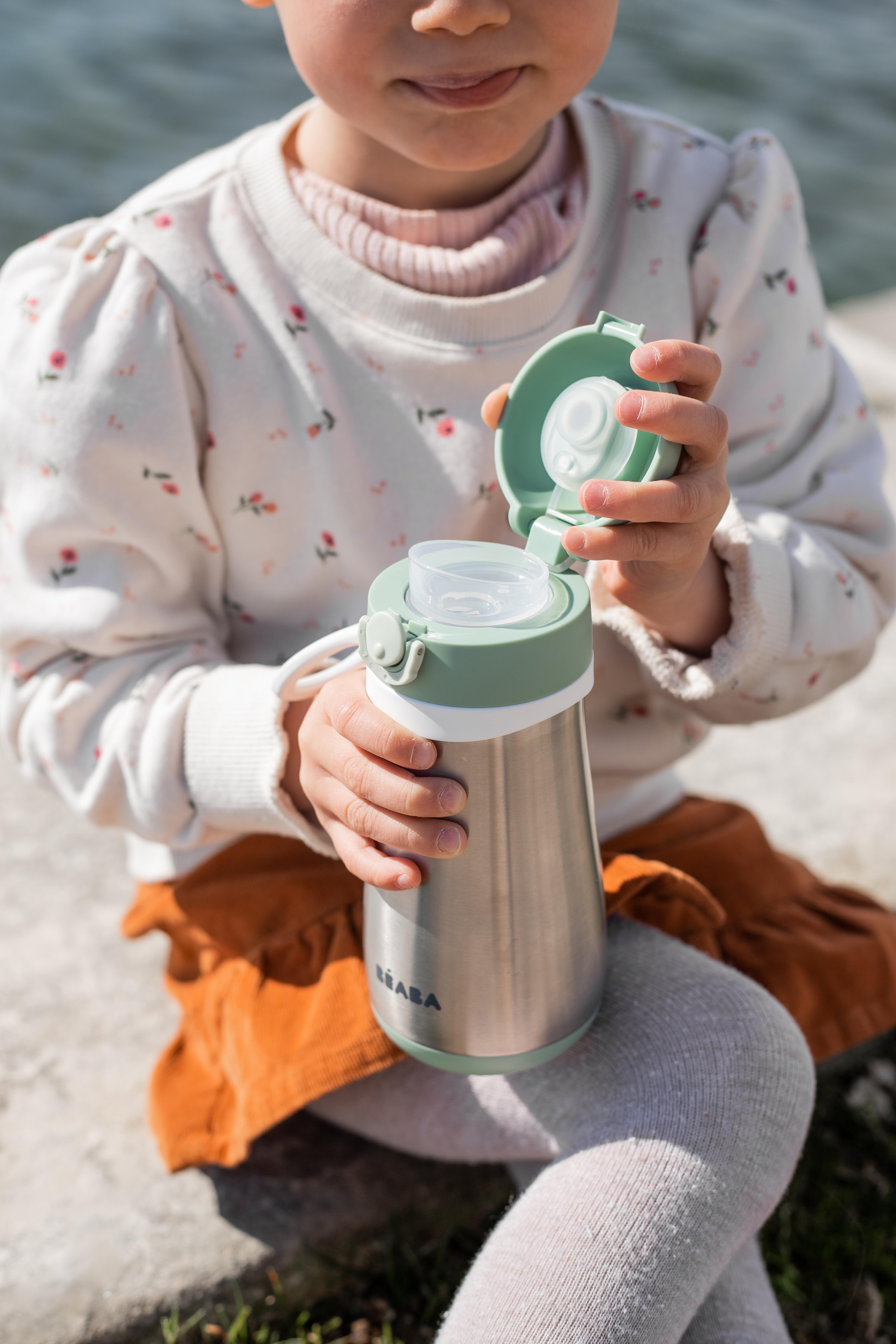 Beaba Paslanmaz Çelik Termos Suluk // Sage Green