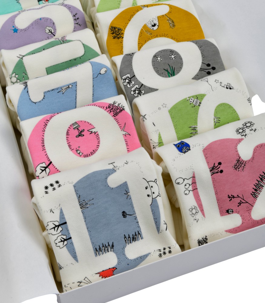 Bee Berry Kids Organik GOTS Unisex Zıbın Set (12 Ay)