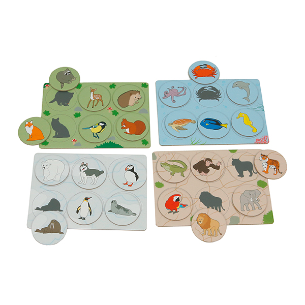 Beleduc  Lotto Animal / Hayvanlar Loto (Mini Oyun)