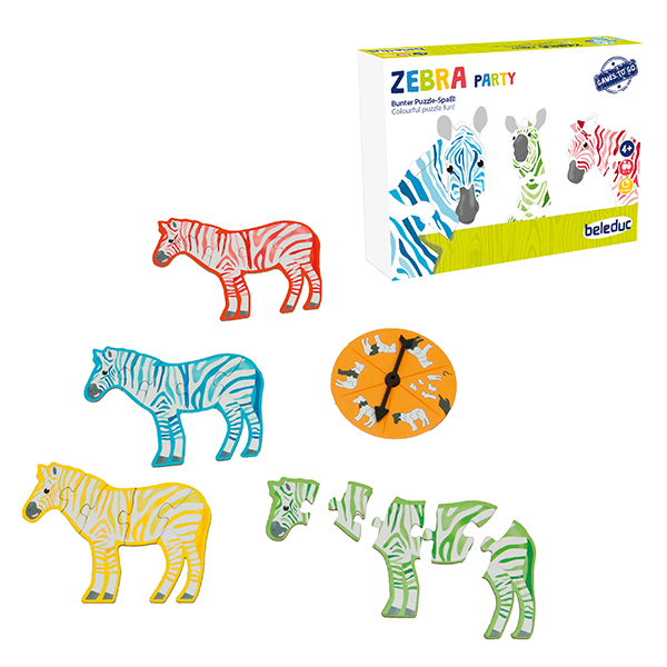 Beleduc  Zebra Party / Zebra Partisi (Mini Oyun)