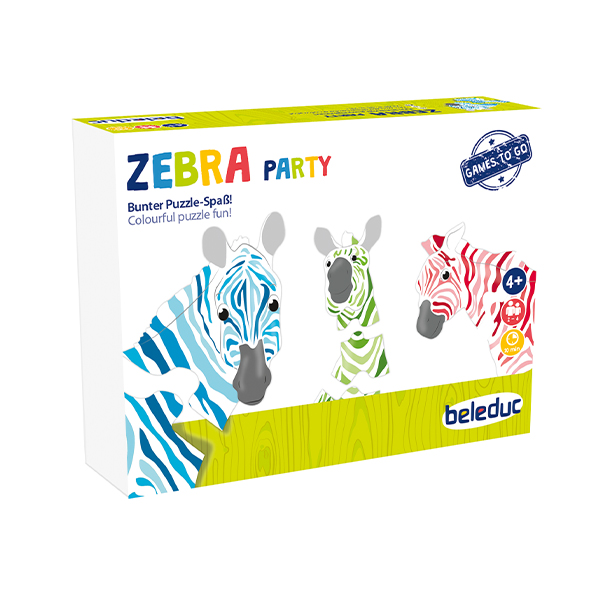 Beleduc  Zebra Party / Zebra Partisi (Mini Oyun)