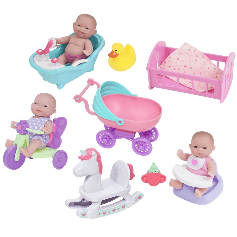 Berenguer Lots to Love Mini Bebek Evi ve 3 Mini Bebek
