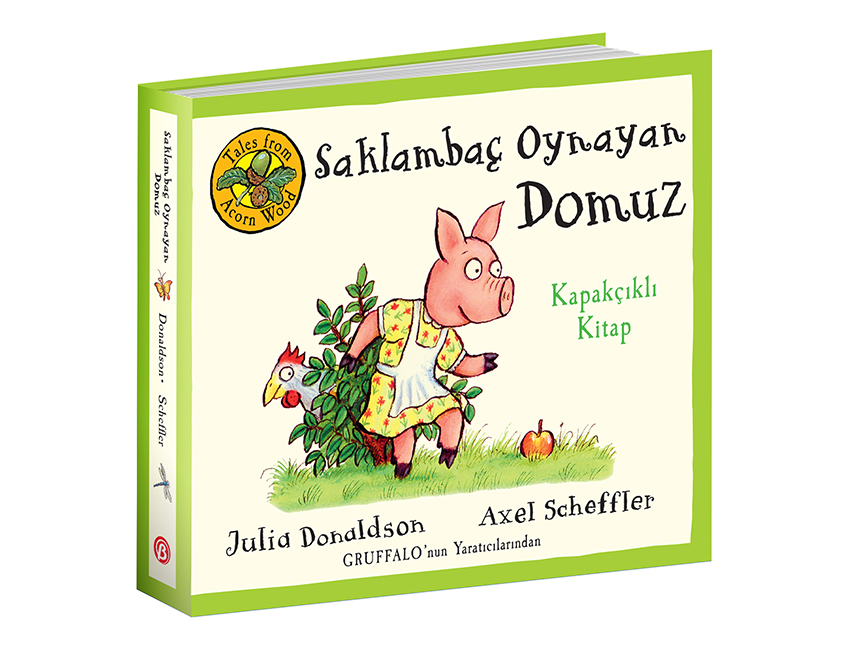 Saklambaç Oynayan Domuz Kapakçıklı Kitap