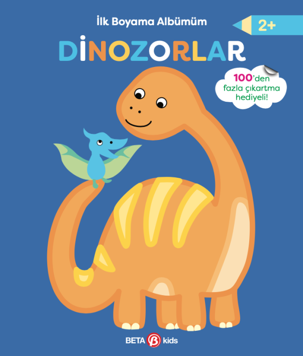 Beta Kids İlk Boyama Albümüm Dinozorlar