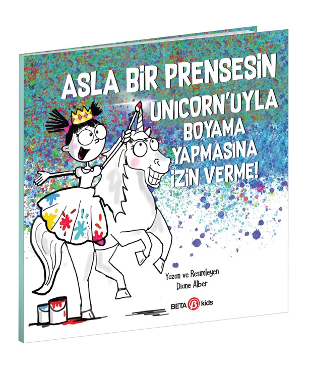 Asla Bir Prensesin Unicorn'uyla Boyama Yapmasına İzin Verme