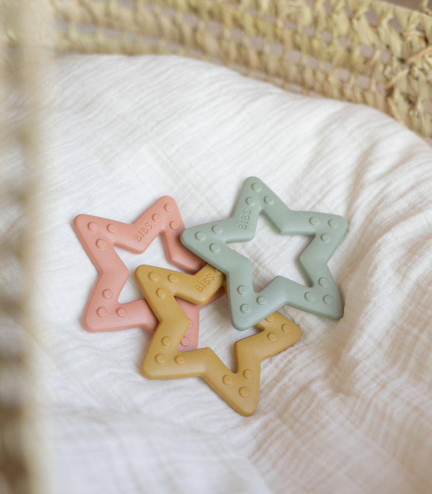 Bibs Baby Bitie Star Diş Kaşıyıcı // Sage
