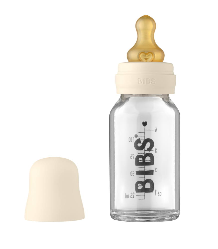 Bibs Baby Cam Biberon Set (110 ml) // Ivory