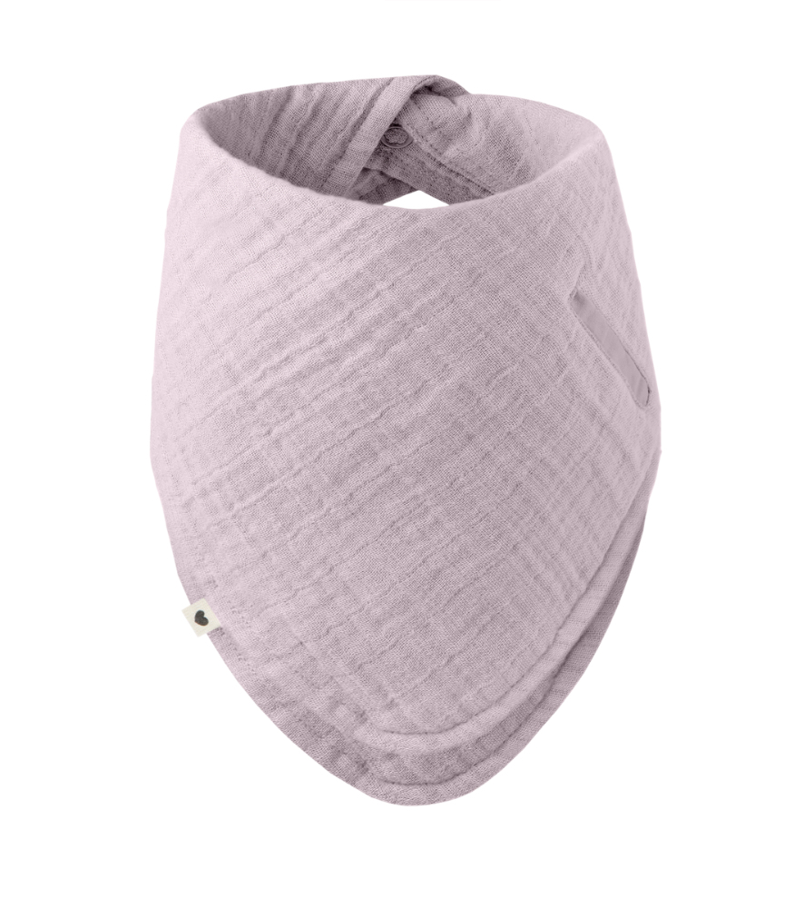 Bibs Müslin Bebek Yaka Bandana // Dusty Lilac