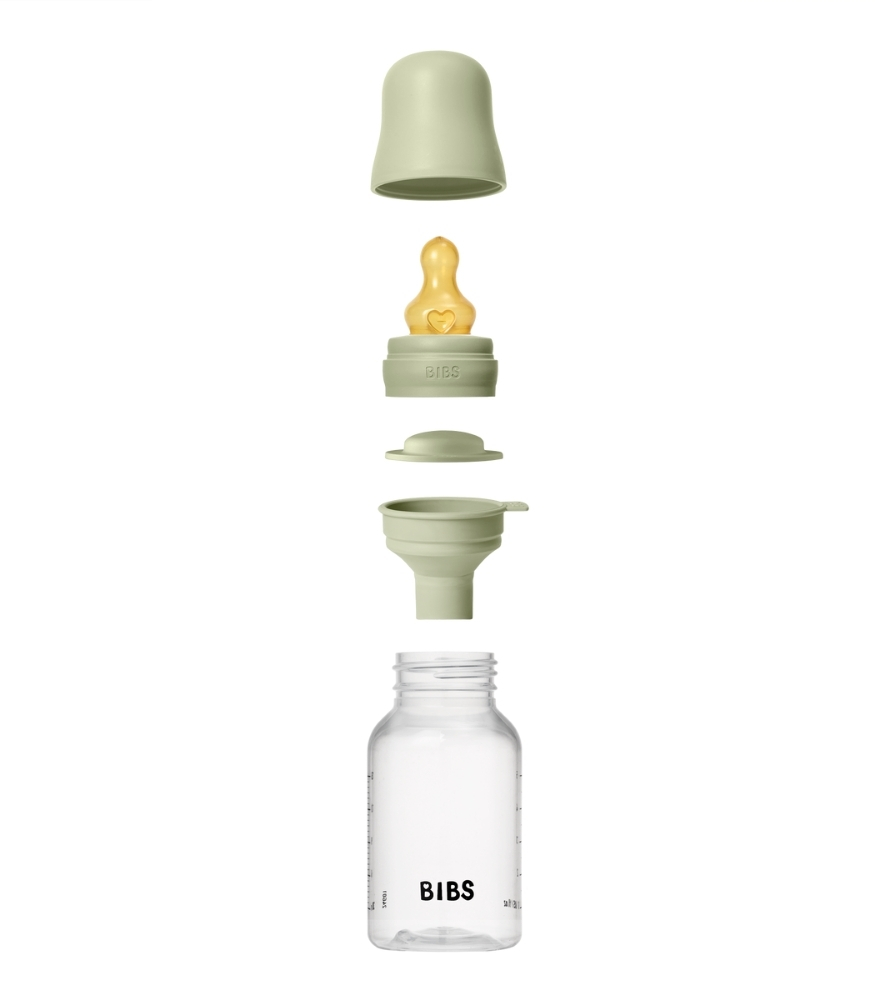 Bibs Baby PP Biberon Set (Kauçuk Uç) (150 ml) // Sage