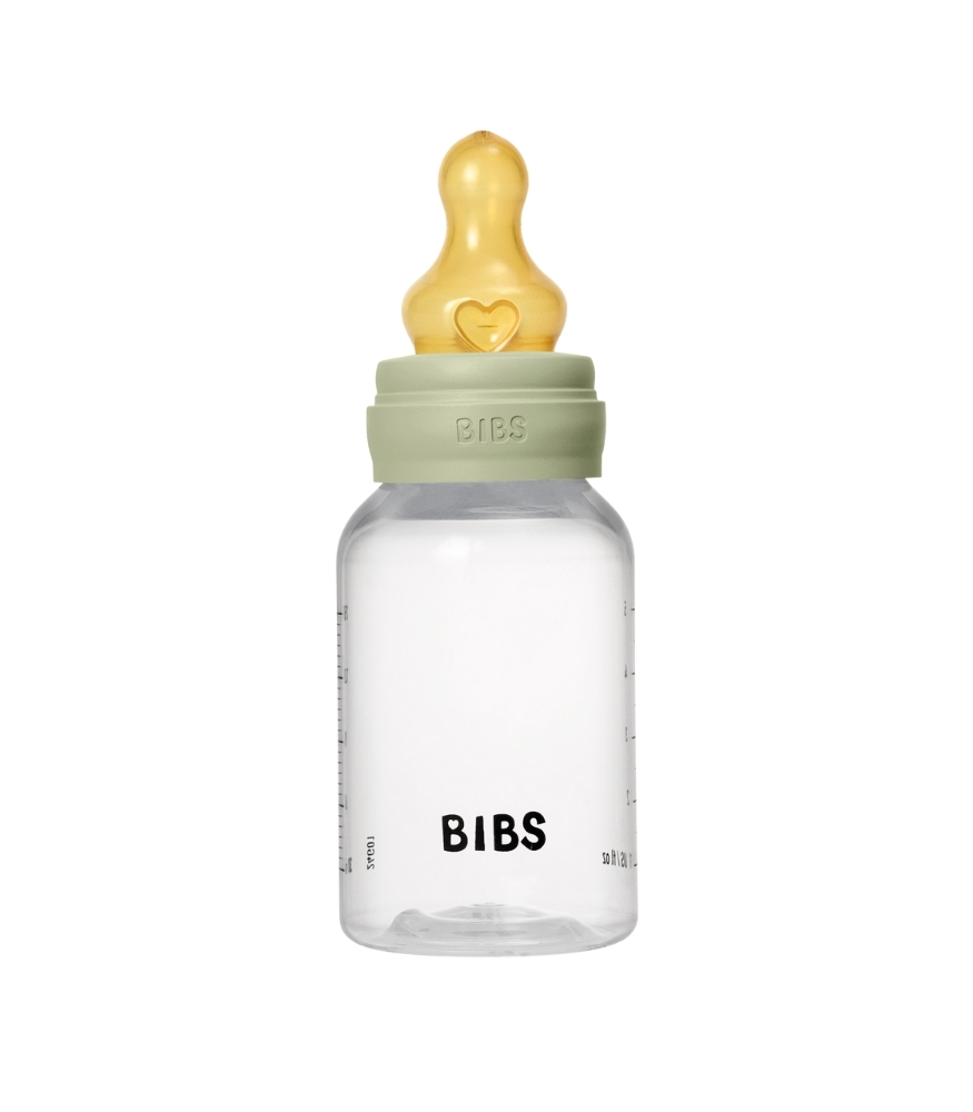 Bibs Baby PP Biberon Set (Kauçuk Uç) (150 ml) // Sage