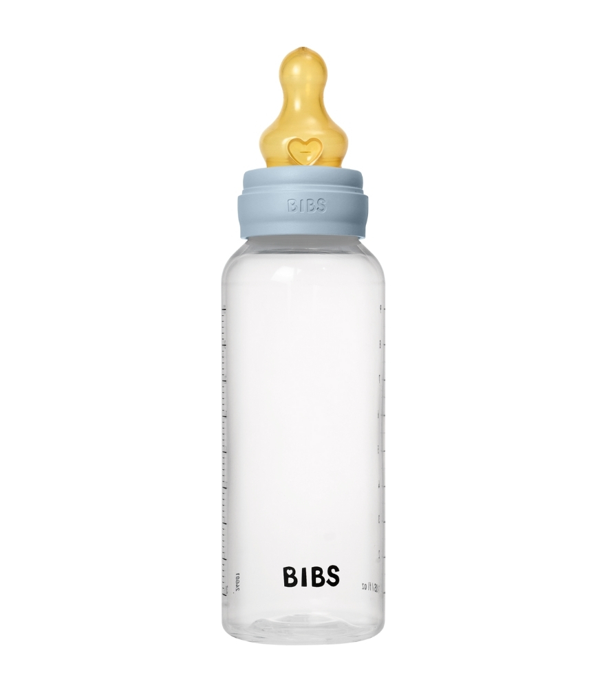 Bibs Baby PP Biberon Set (Kauçuk Uç) (270 ml) // Baby Blue
