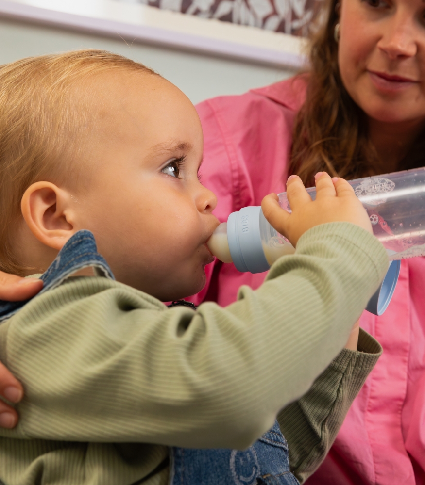 Bibs Baby PP Biberon Set (Silikon Uç) (150ml + 270 ml) // Ivory (2 Adet)