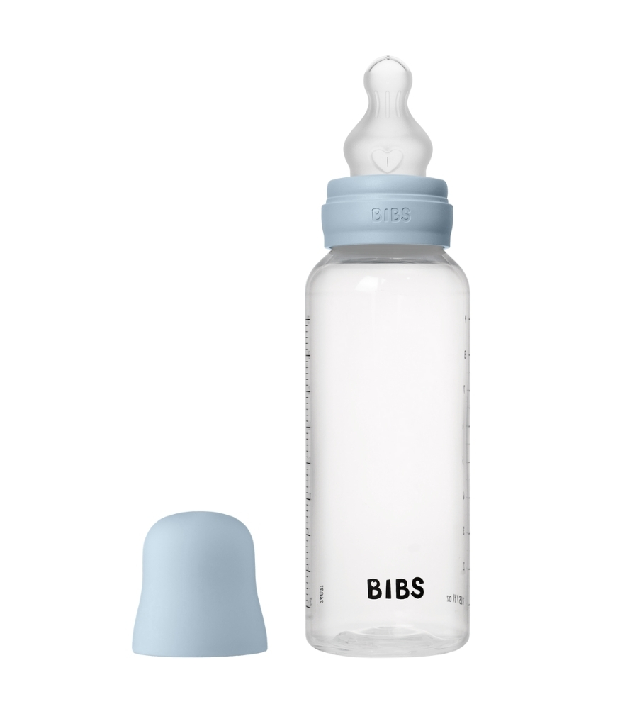 Bibs Baby PP Biberon Set (Silikon Uç) (270 ml) // Baby Blue