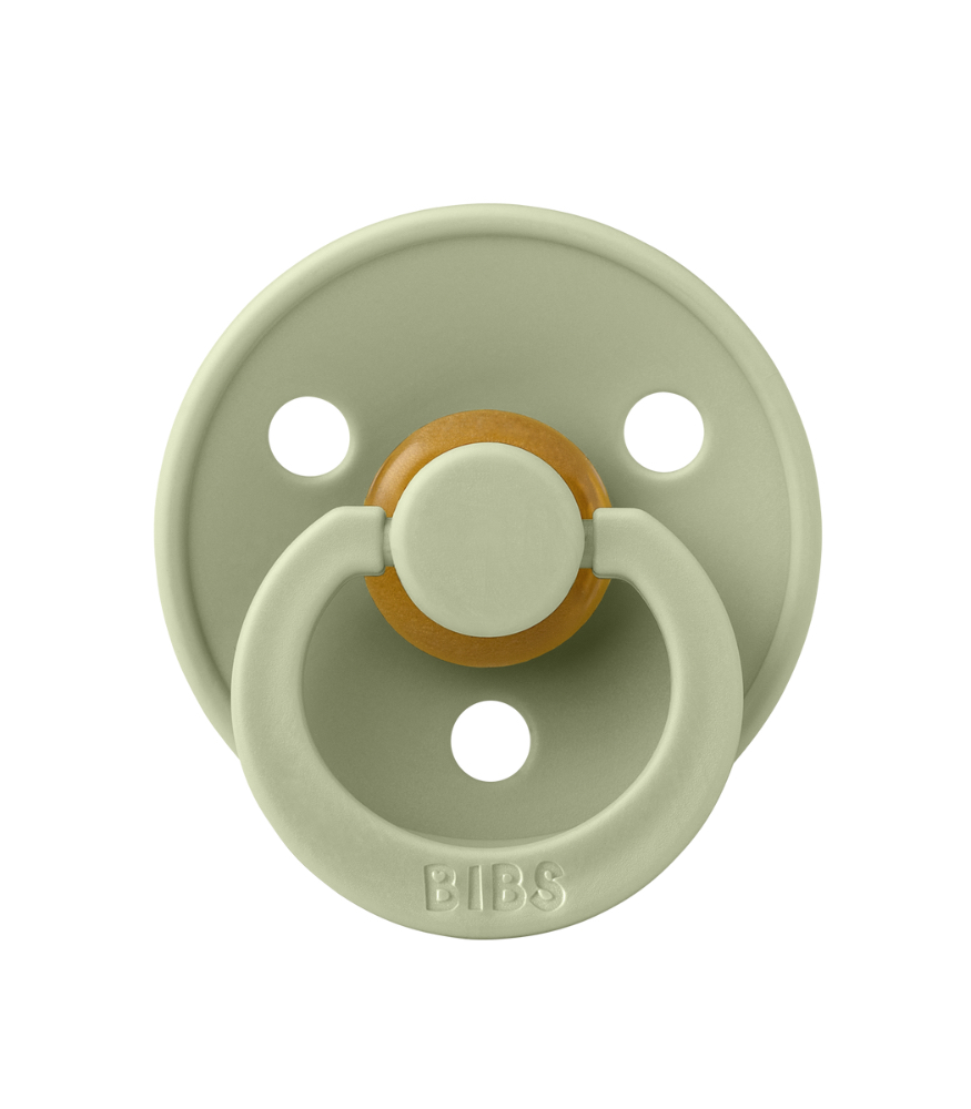 Bibs Colour Kauçuk Emzik // Sage