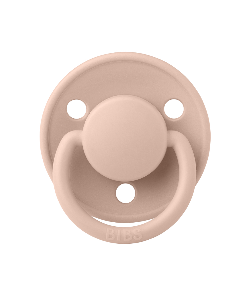 Bibs De Lux Silikon Emzik Onesize (0-36 Ay) // Blush