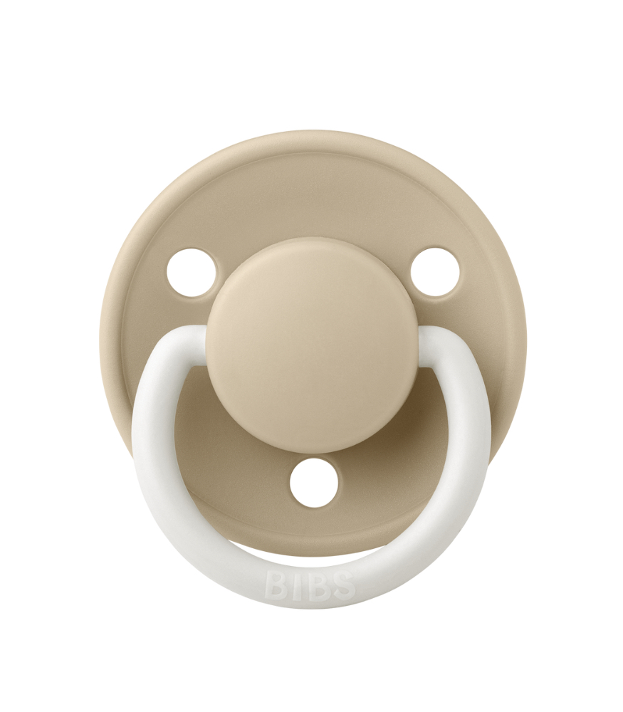 Bibs De Lux Silikon Emzik Onesize (0-36 Ay) // Vanilla Night