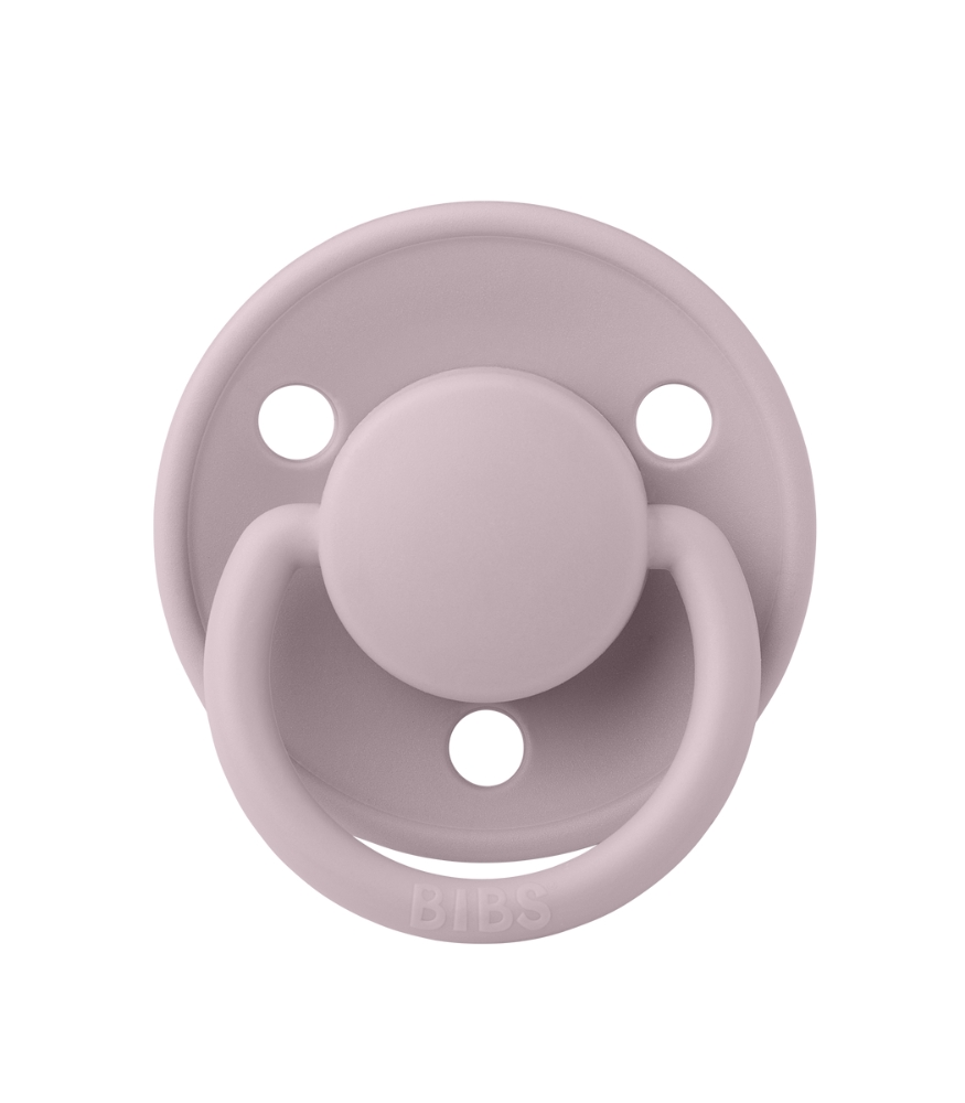 Bibs De Lux Silikon Emzik Onesize (0-36 Ay) // Dusky Lilac