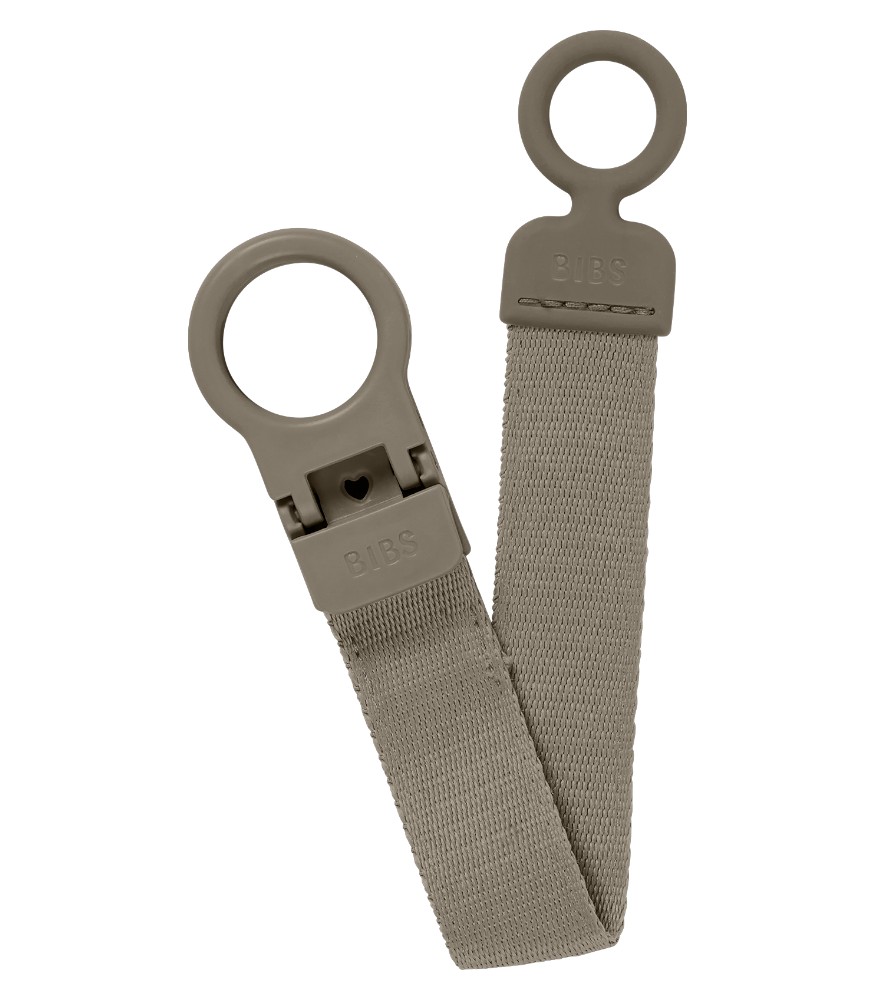Bibs Loop Clip Emzik Askısı // Dark Oak