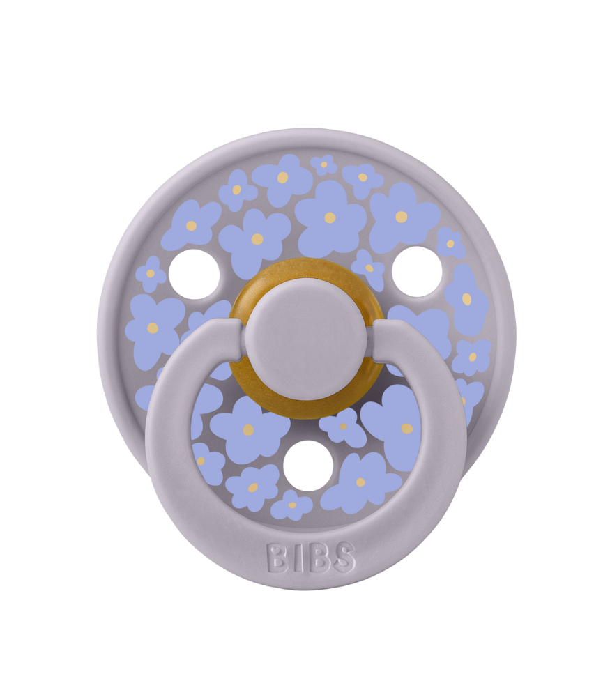 Bibs Studio Kauçuk Emzik // Jasmine Field - Fossil Grey