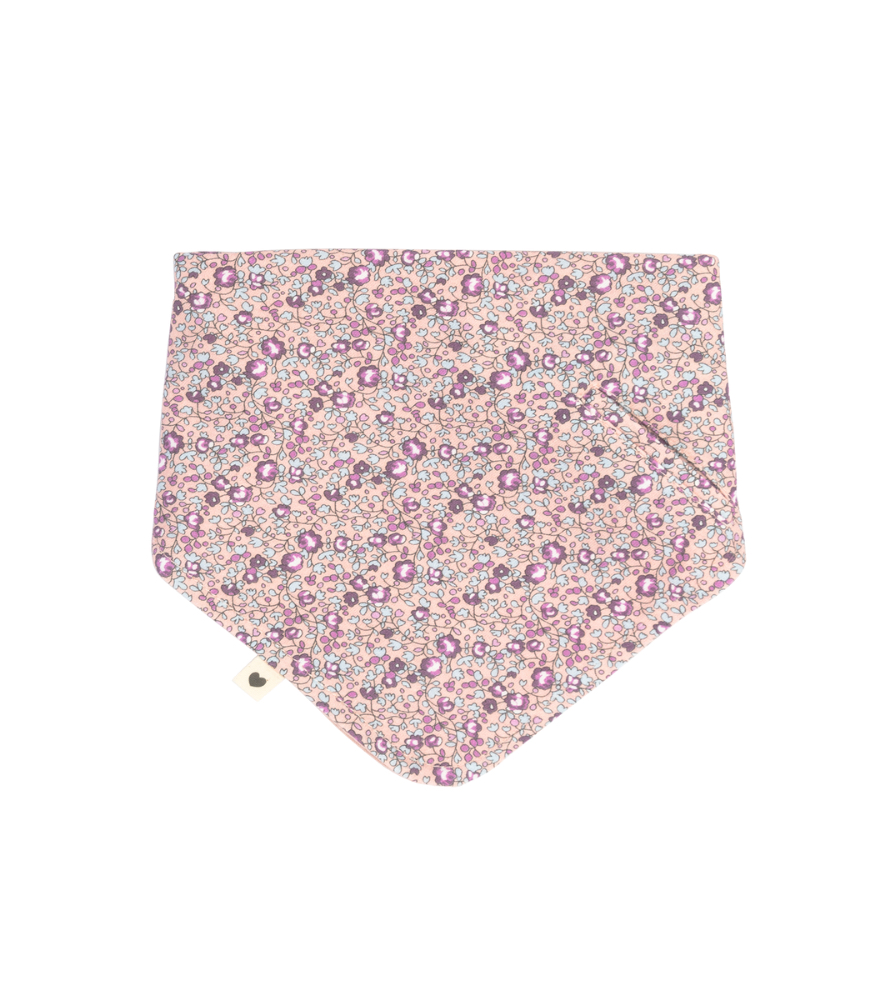 BIBS x Liberty Müslin Bebek Yaka Bandana // Eloise Blush