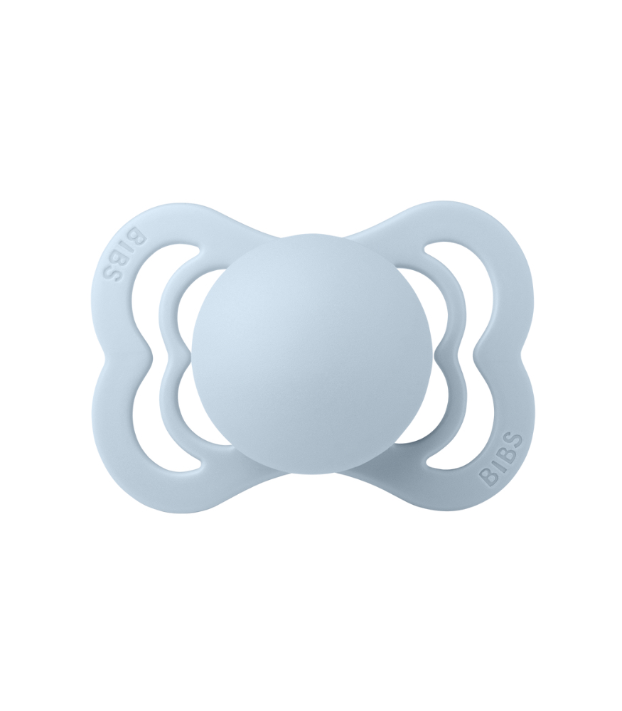 Bibs Supreme Silikon Emzik // Baby Blue