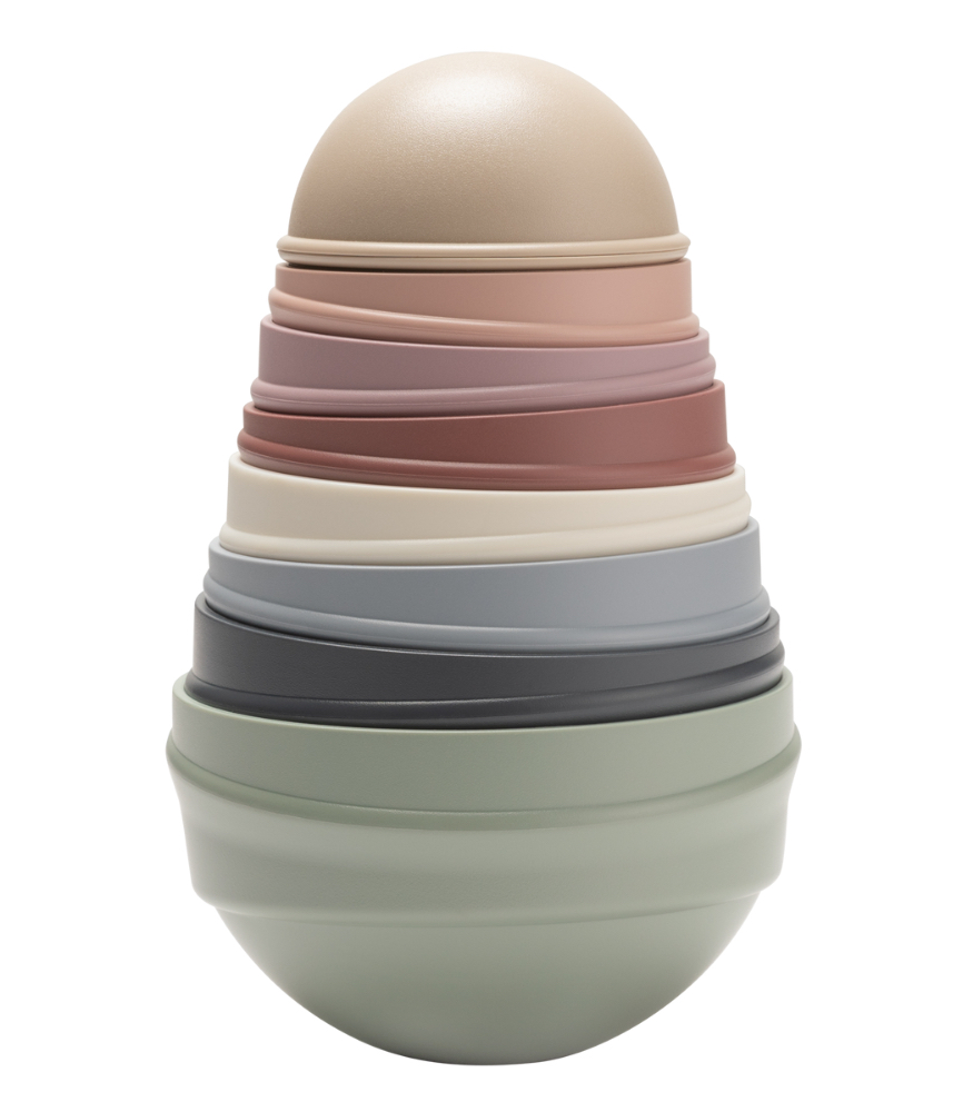 Bibs Wobbly Tower Oyun Kulesi // Pastel Rainbow