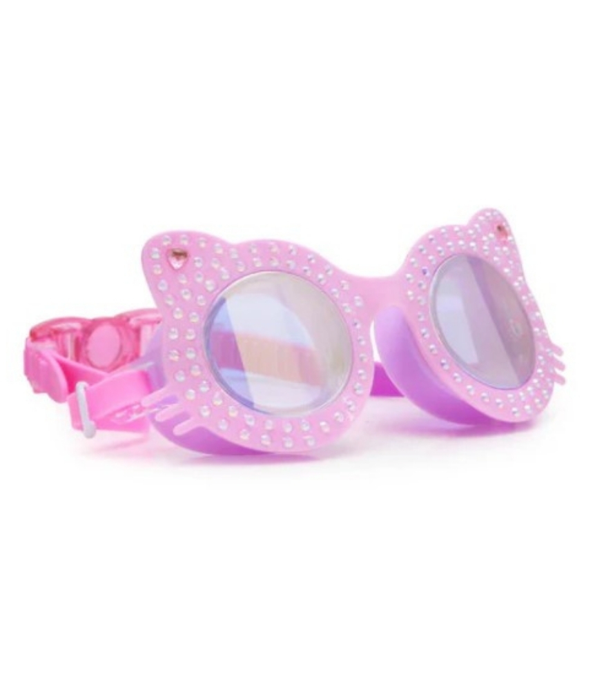Bling2O Çocuk Havuz Deniz Gözlüğü // Paw Print Pink