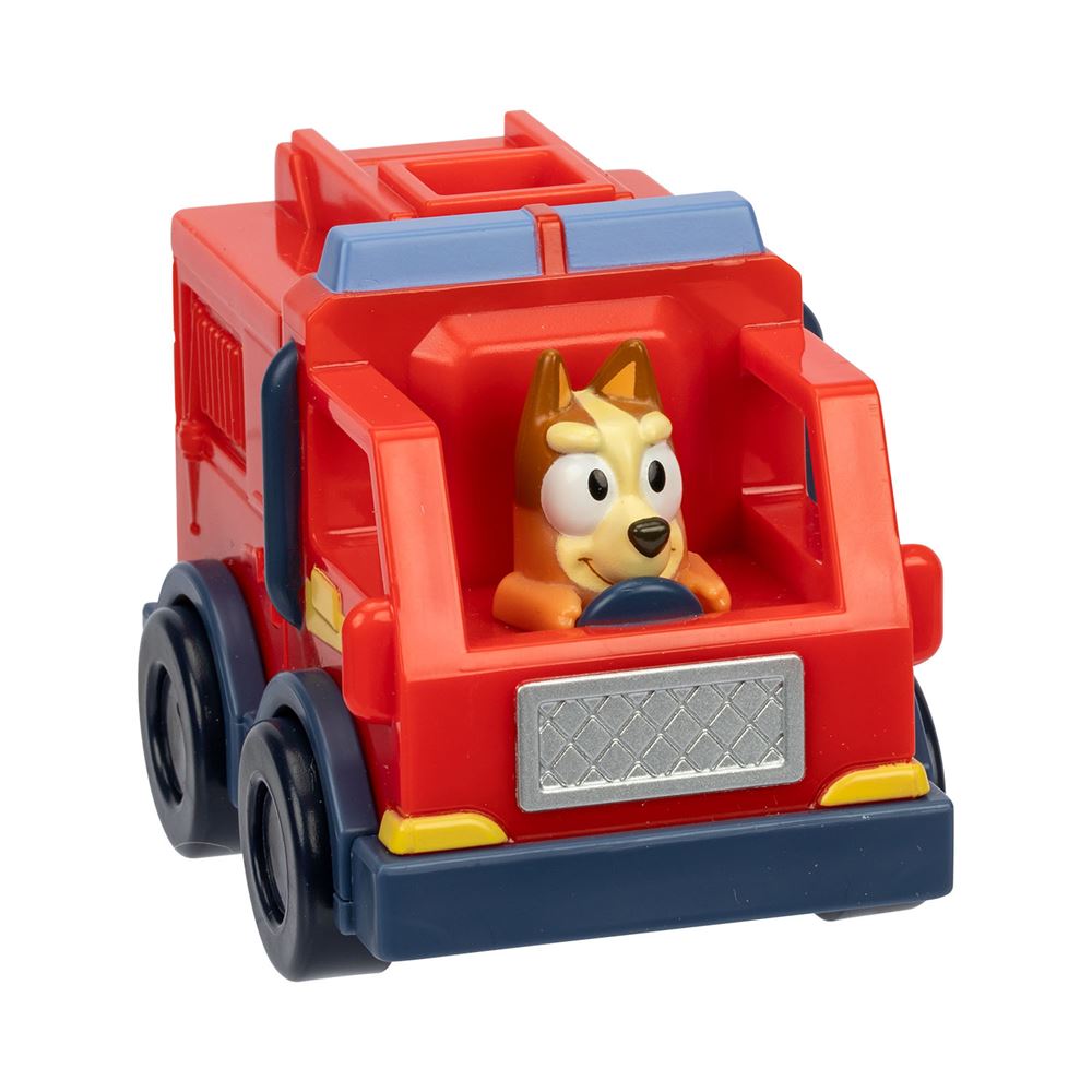 Bluey Fig&uuml;rl&uuml; Mini Ara&ccedil;lar // Bingo İtfaiye Kamyonunda