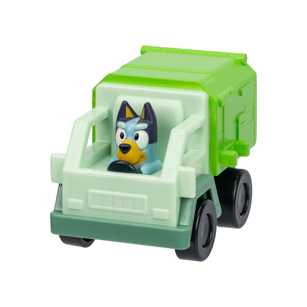 Bluey Fig&uuml;rl&uuml; Mini Ara&ccedil;lar // &Ccedil;&ouml;p Kamyonunda