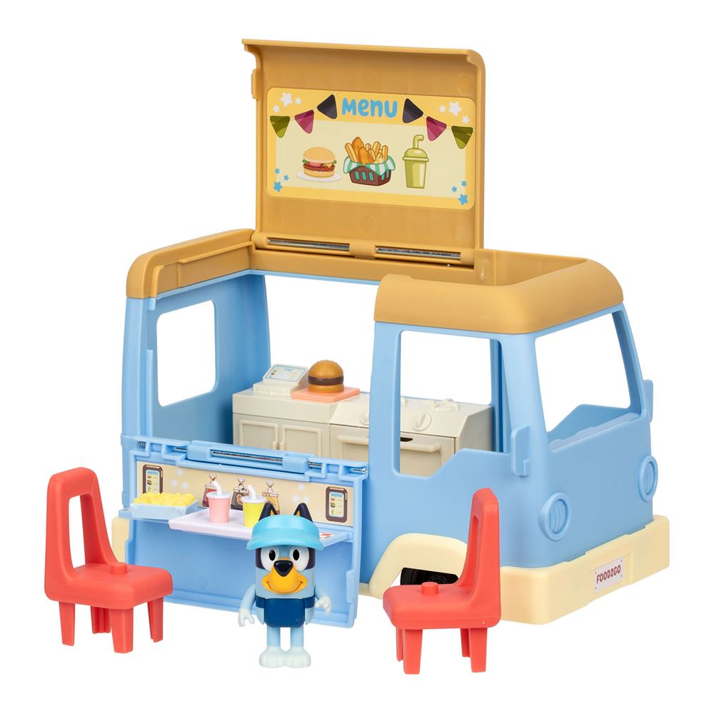 Bluey Yemek Kamyonu Maceraları Oyun Seti
