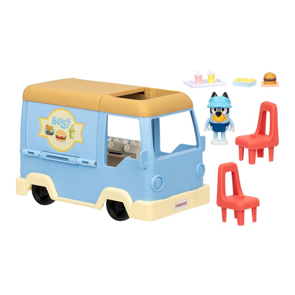 Bluey Yemek Kamyonu Maceraları Oyun Seti