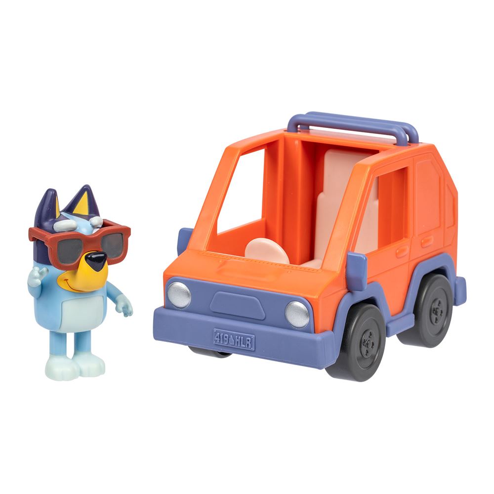 Bluey Ara&ccedil; ve Fig&uuml;r Set (4x4)