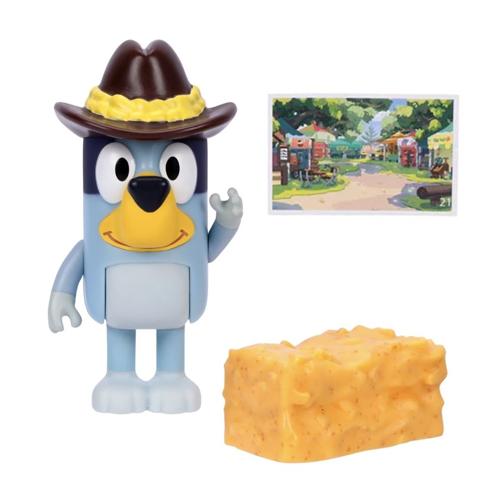 Bluey Tekli Fig&uuml;r ve Aksesuar Seti // Hay Bale
