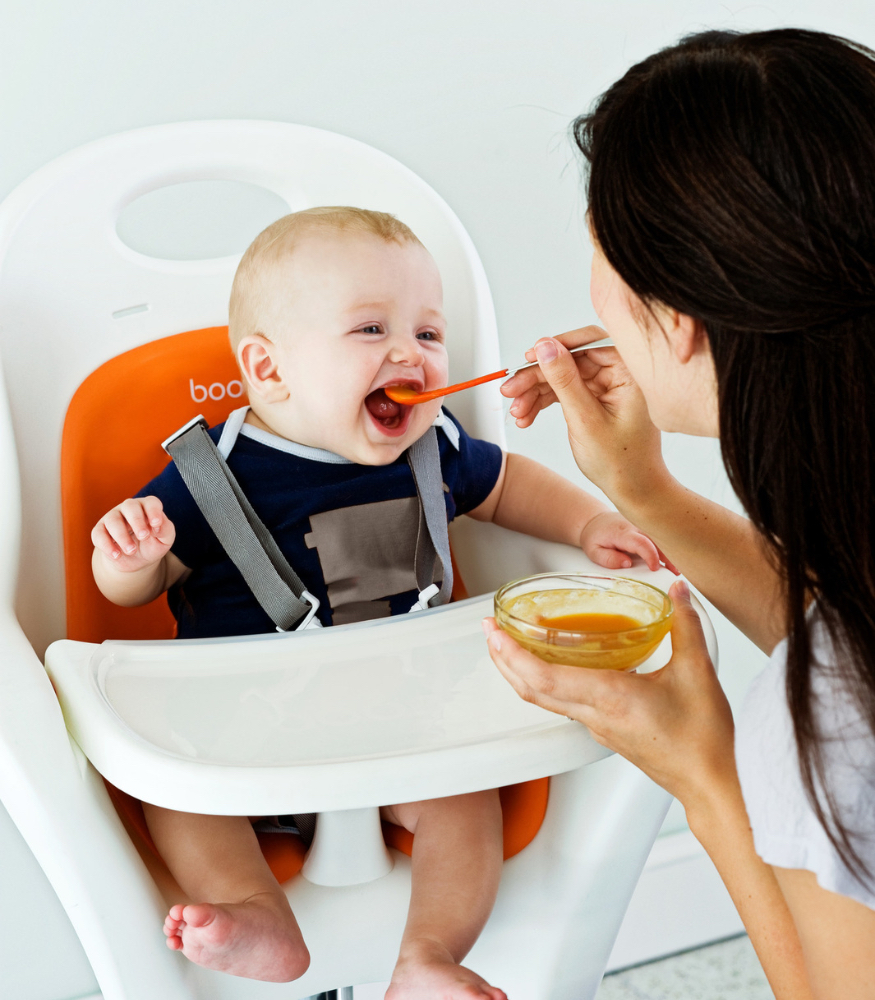 Boon Swap Mama Başlangıç Kaşığı // Turuncu - Mavi