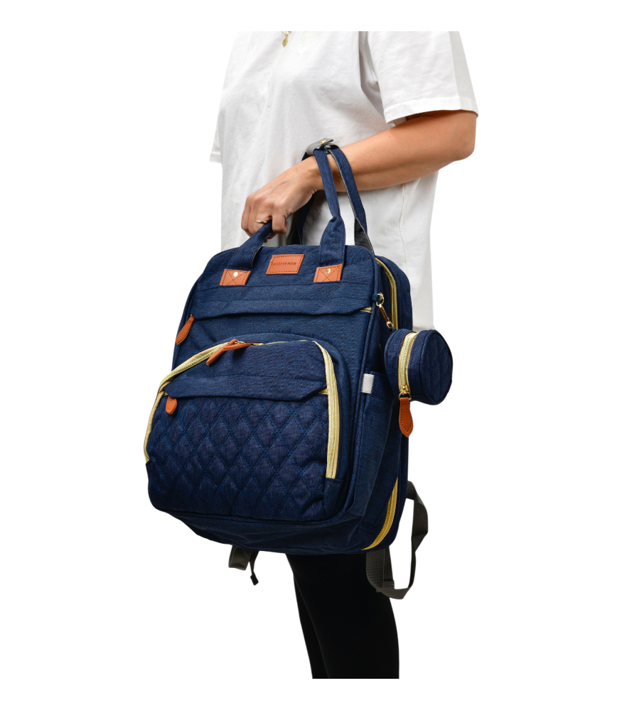 Boule De Petite Çok Fonksiyonlu Lacivert Anne-Bebek Bakım Çantası