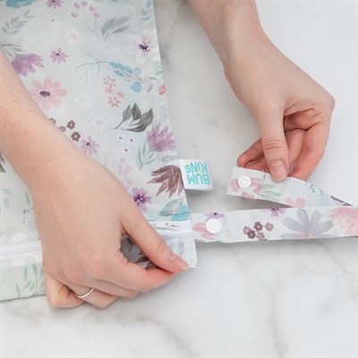 Bumkins Wet/Dry Bag Islak ve Kirli Çantası // Floral