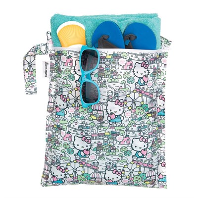 Bumkins Wet/Dry Bag Islak ve Kirli Çantası // Sanrio Hello Kitty